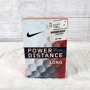 NIKE Precision Power Distance Golf Balls PD Long 12 Golf Balls 4 Sleeves NEW